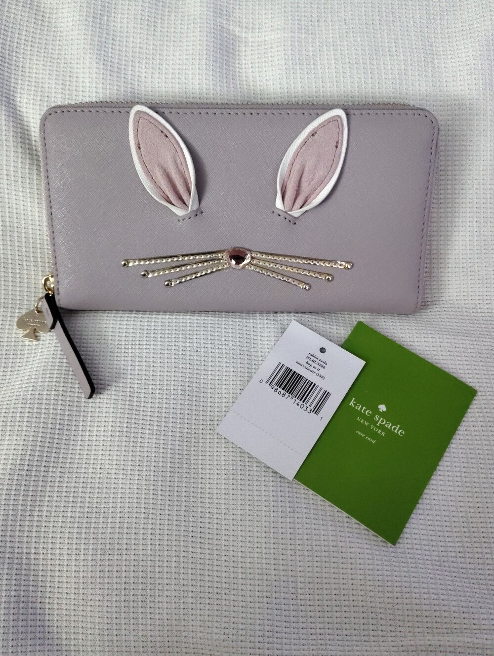 Kate Spade Bunny Rabbit Wallet - Picture 2 of 11